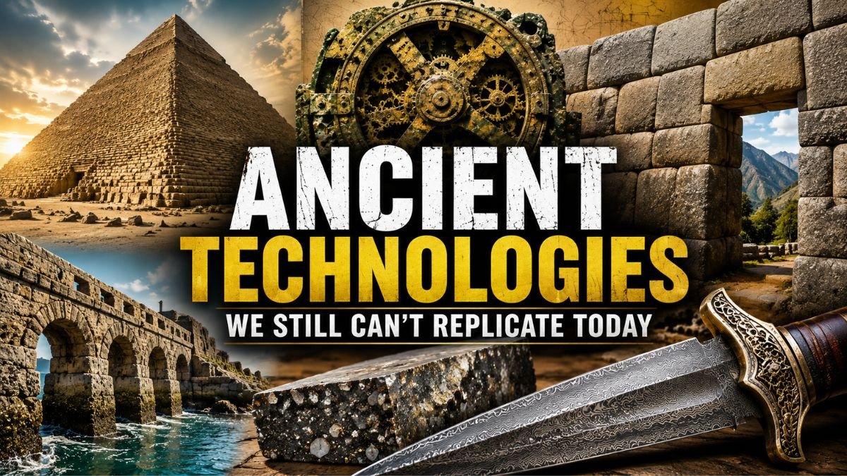 Ancient Technologies We Still Can't Replicate