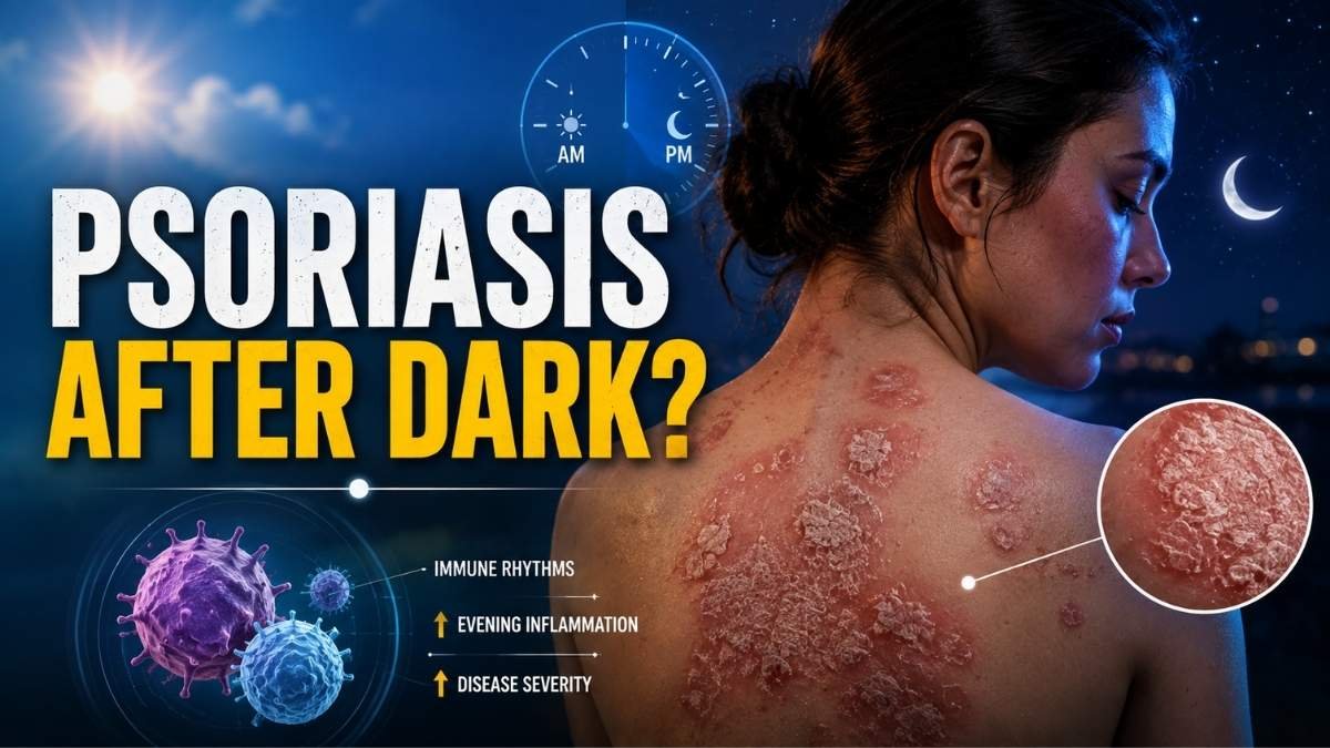 Your Psoriasis May Get Worse at a Certain Time of Day, Study Finds