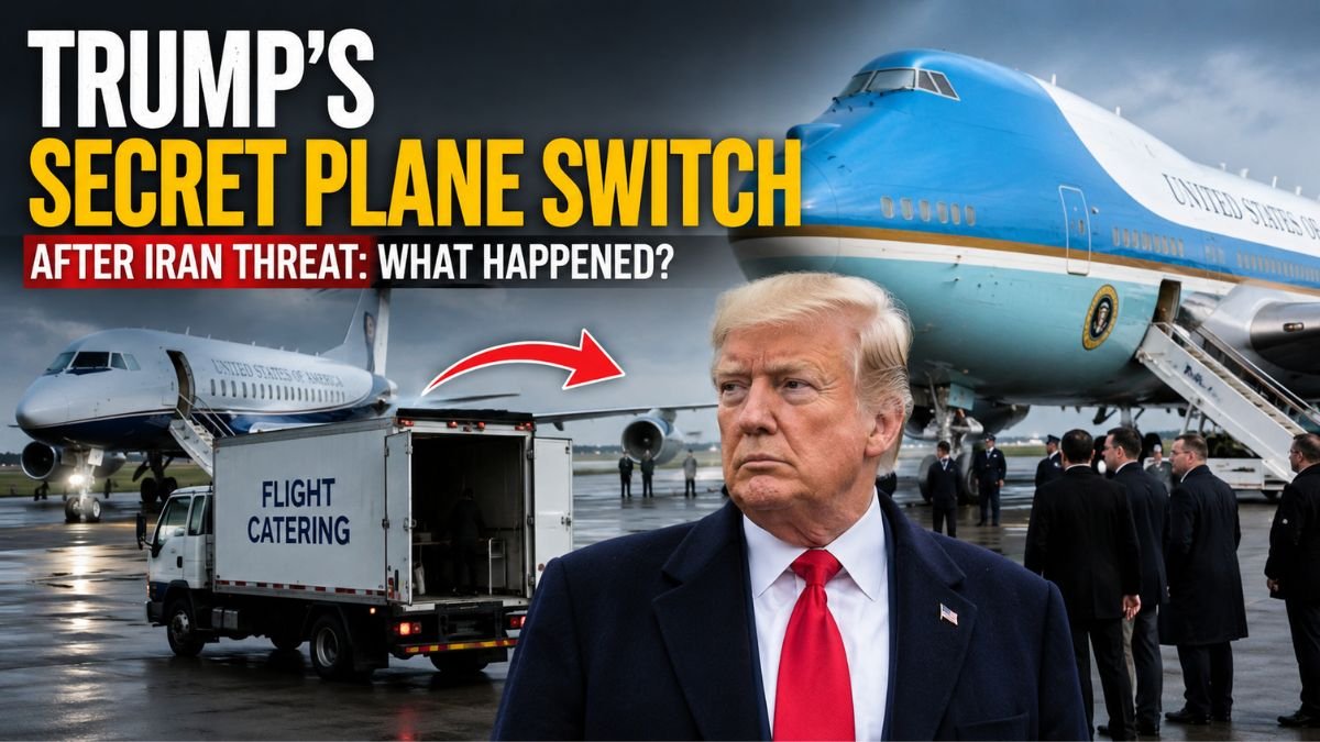 Trump Secretly Switched Planes After Iran Assassination Threat: What Happened on Air Force One