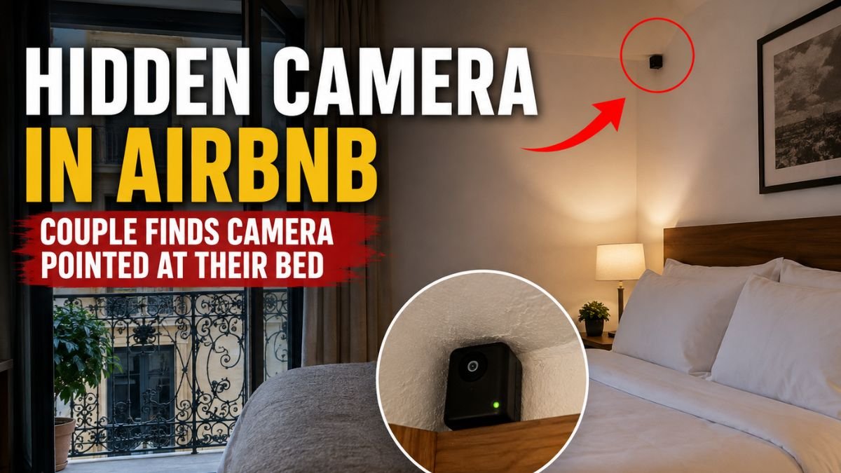 They Thought It Was a Security Device. Then They Found a Camera Pointing at Their Bed