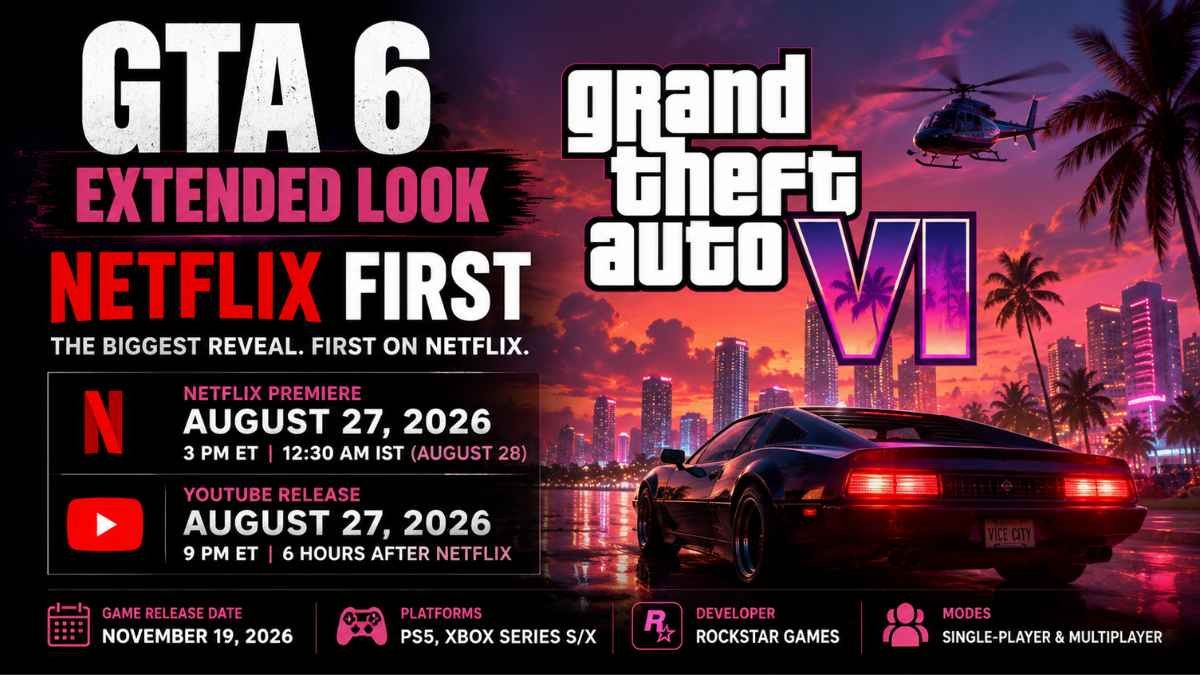 GTA 6 Is Putting Its Biggest Reveal Behind Netflix — And Gamers Aren’t Happy