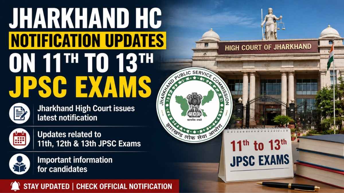 Jharkhand HC Stays Cancellation of 11th–13th JPSC Exams and Appointments