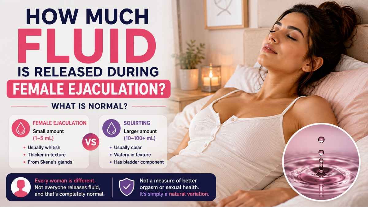 How Much Fluid Is Released During Female Ejaculation? What Is Normal?