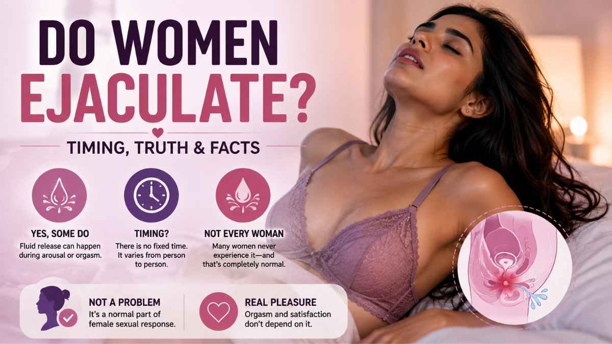 Do Women Ejaculate? Female Ejaculation Timing, Squirting and the Truth Behind It