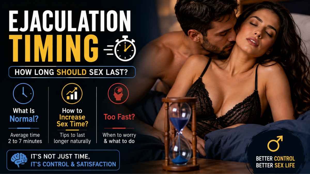 Ejaculation Timing: How Long Should Sex Last? What Is Normal and When Is It Too Fast?
