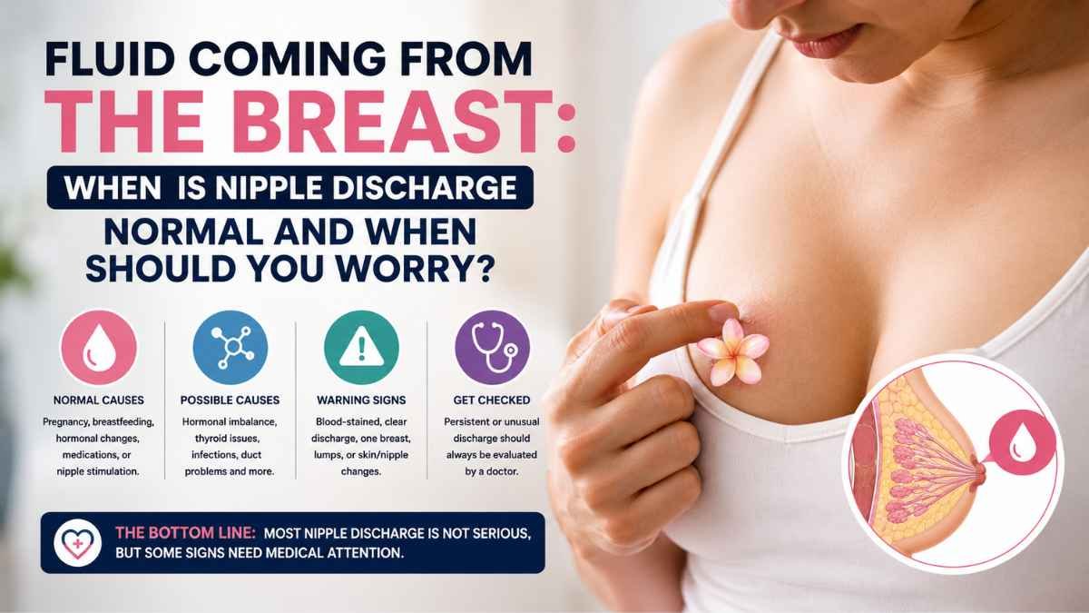 Fluid Coming From the Breast: When Is Nipple Discharge Normal and When Should You Worry?