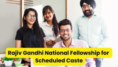 Rajiv Gandhi National Fellowship for Scheduled Caste