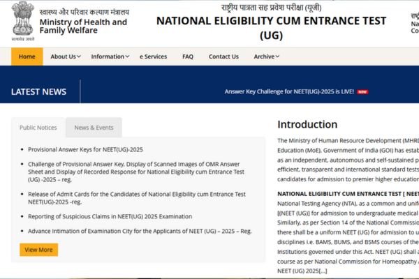 neet ug 2025 answer key download
