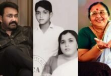 mohanlal mother dies